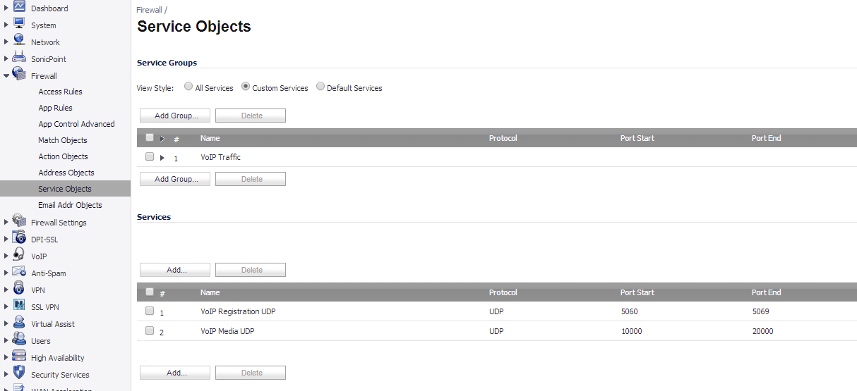 udp timeout settings on rv325